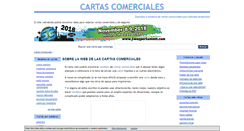 Desktop Screenshot of cartascomerciales.com.es